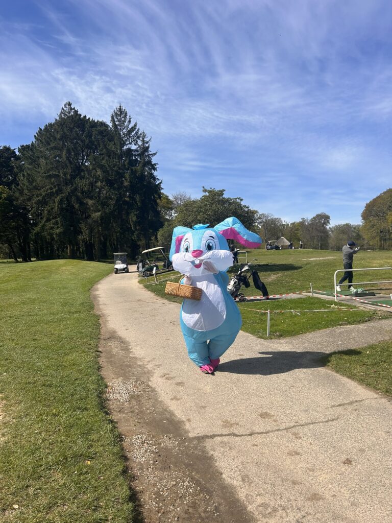 Distribution de chocolats aussi pour les grands sur le practice !