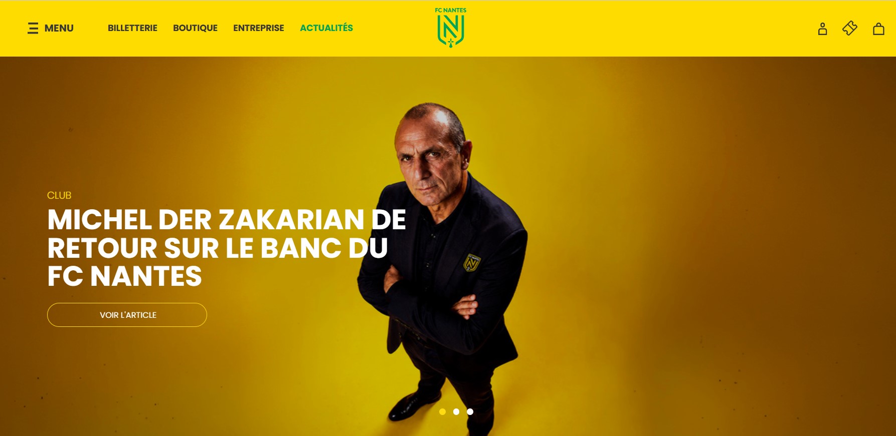 Lire la suite à propos de l’article FC Nantes – Michel Der Zakarian