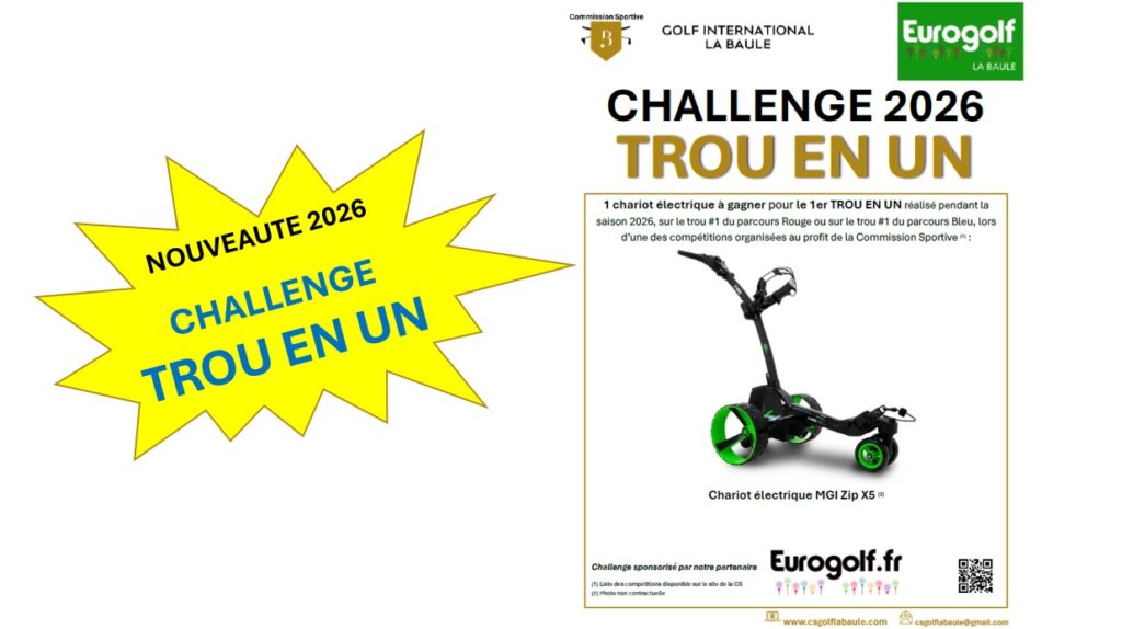 CHALLENGE TROU EN UN