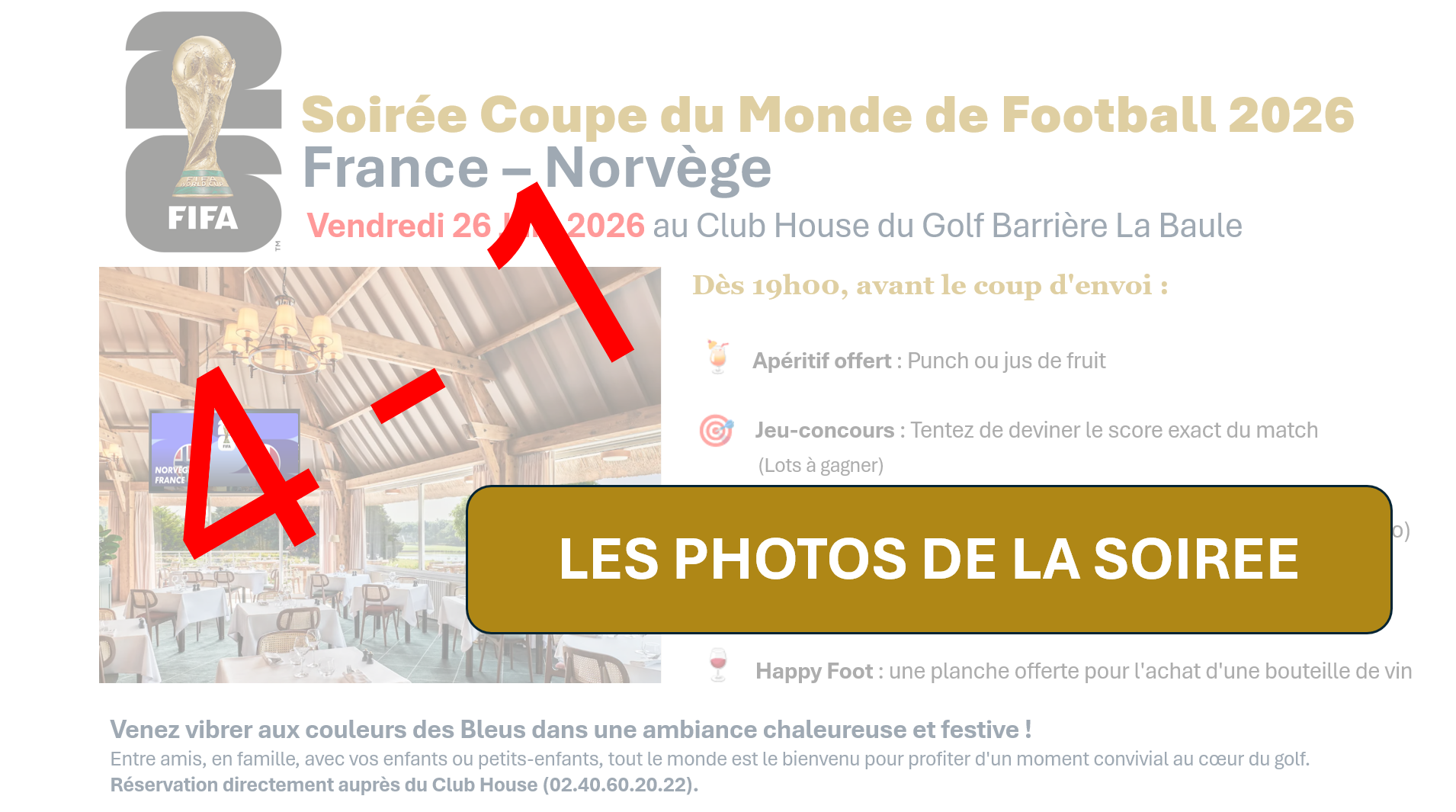 SOIREE CDM FRA/NOR 20260626